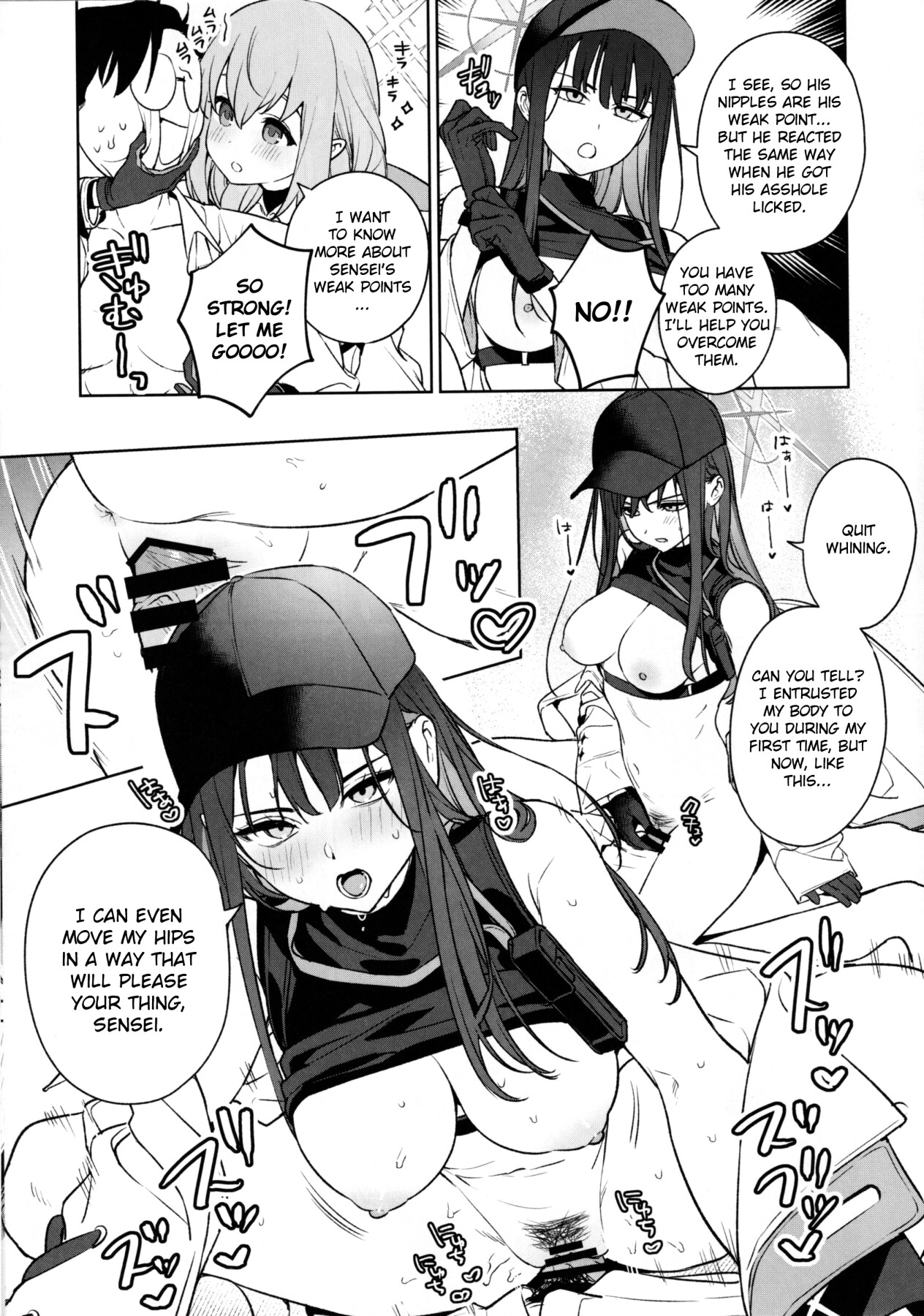 Hentai Manga Comic-A Book About Teaching Saori and Atsuko How to Study-Read-34